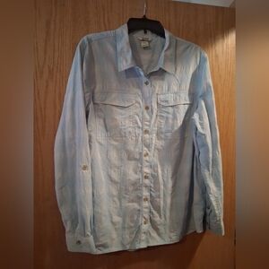 Duluth long sleeve button down shirt, XXL, womens, Nylon blend, Unisex